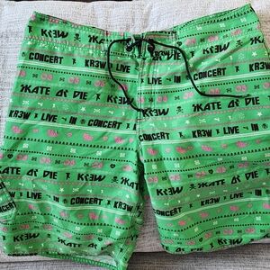 KR3W ( Krew ) TK Board Shorts Size 36